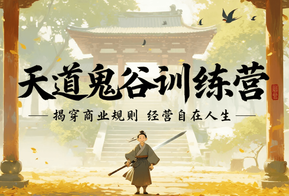 天道鬼谷训练营：揭穿商业规则，经营自在人生