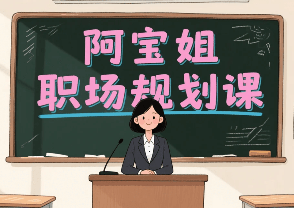 阿宝姐职场规划课