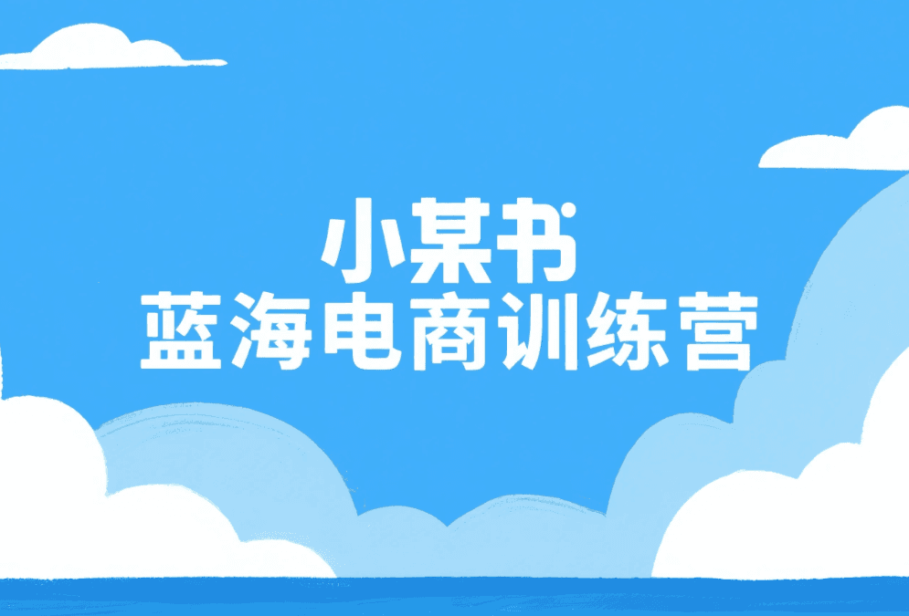 小红书蓝海电商