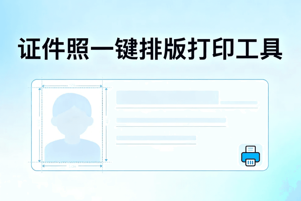 证件照一键排版