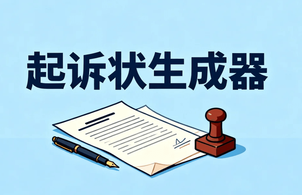 起诉状生成器