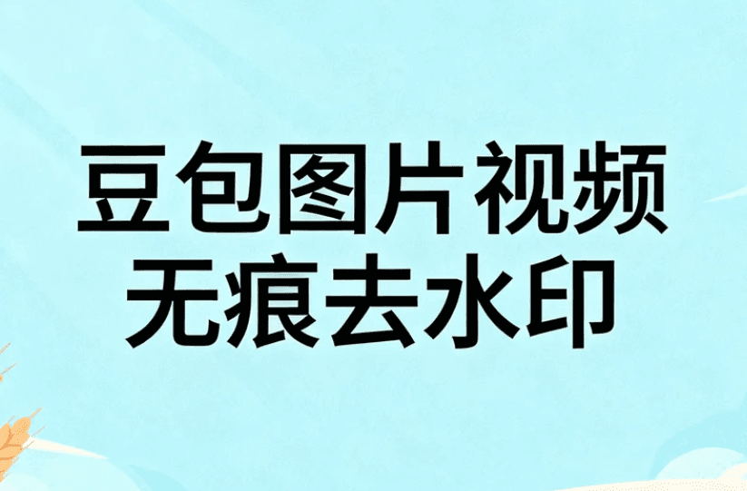 图片视频无痕去水印