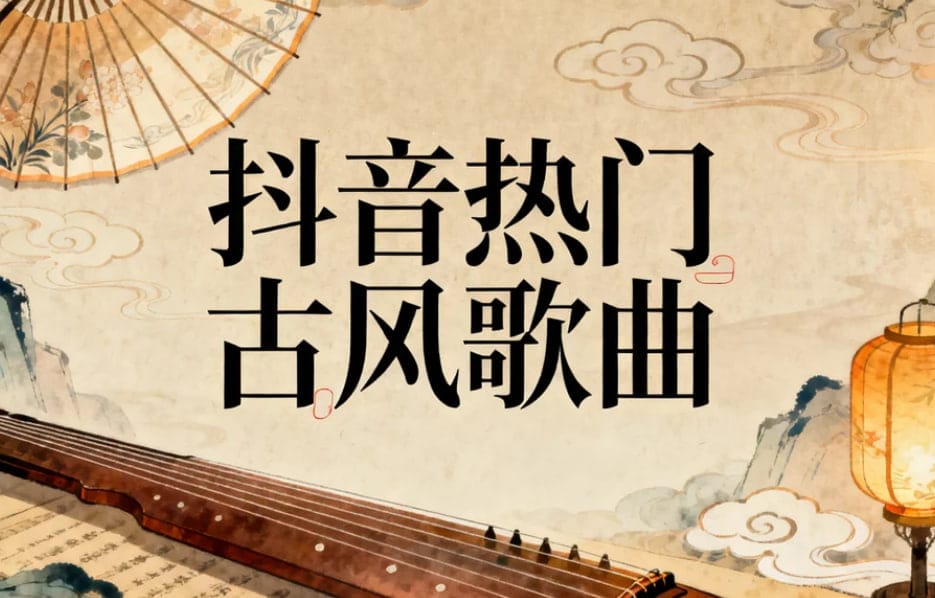 抖音热门古风歌曲