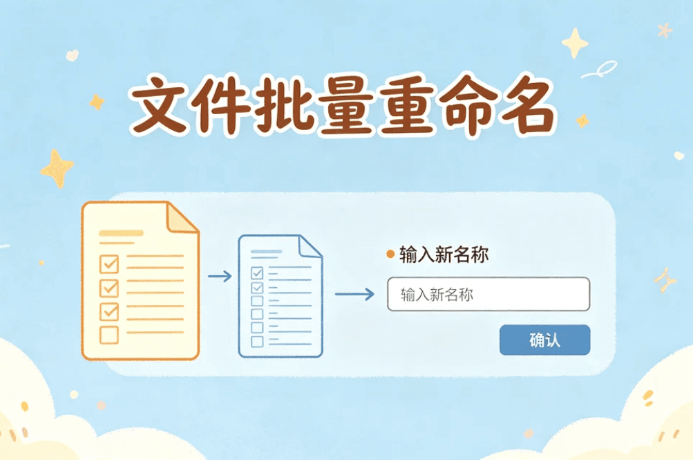 文件批量重命名