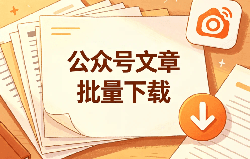 公众号文章批量下载