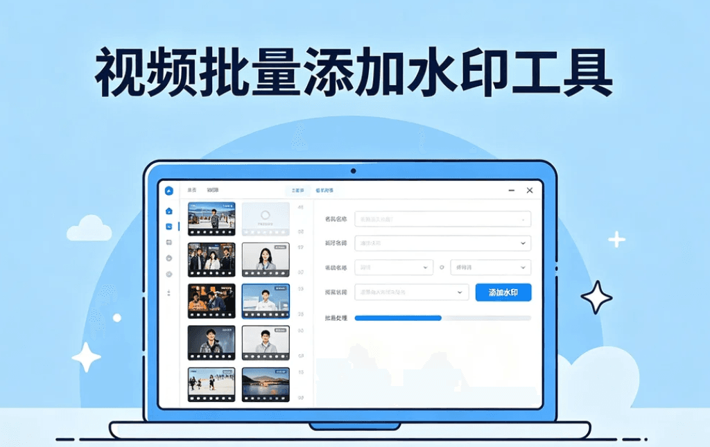 批量添加水印
