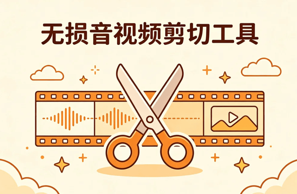 无损音视频剪切工具，急速剪辑+字幕添加