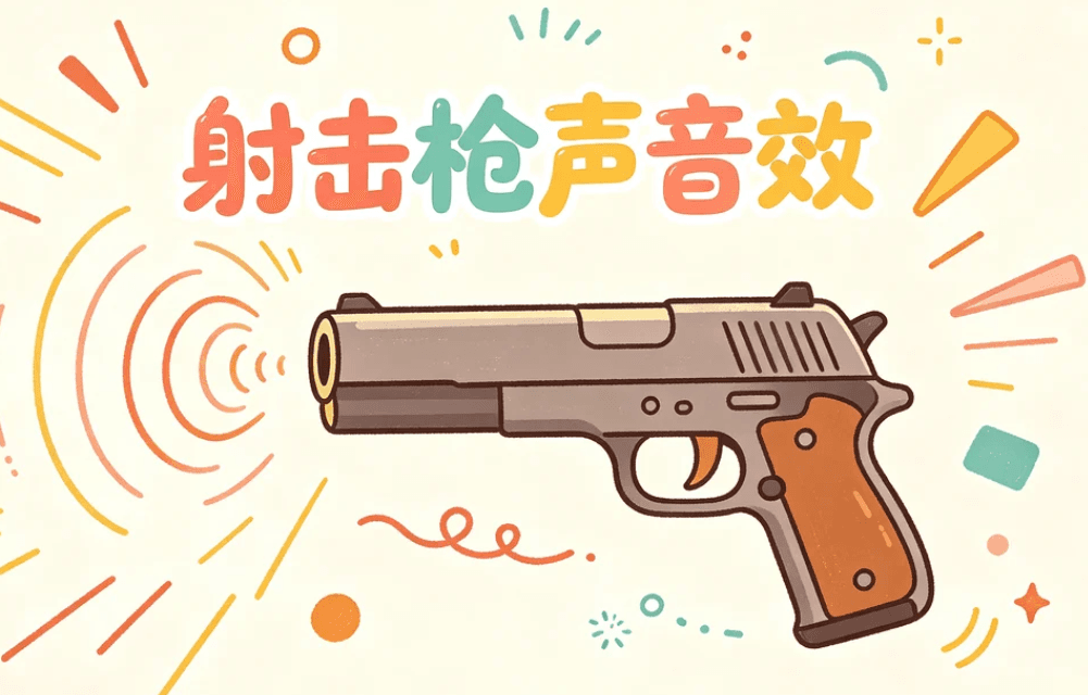 射击枪声音效
