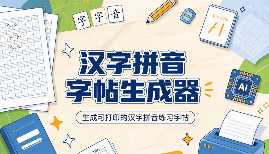 拼音字帖生成器