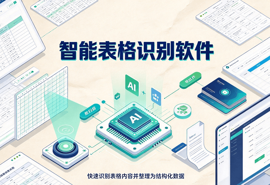 表格识别软件